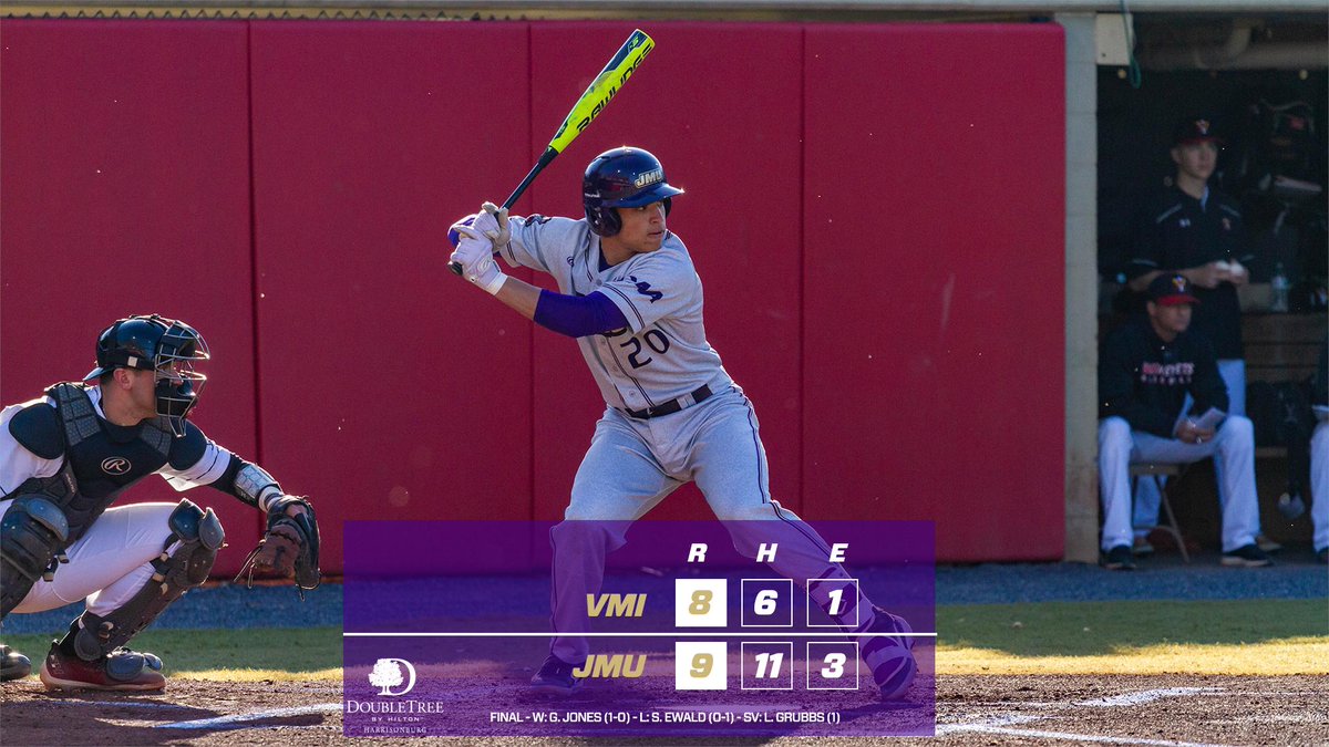 JMU Baseball Escapes VMI