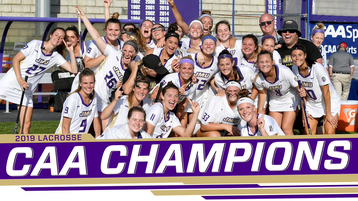 JMU Lacrosse Wins CAA Title, Learns NCAA Draw