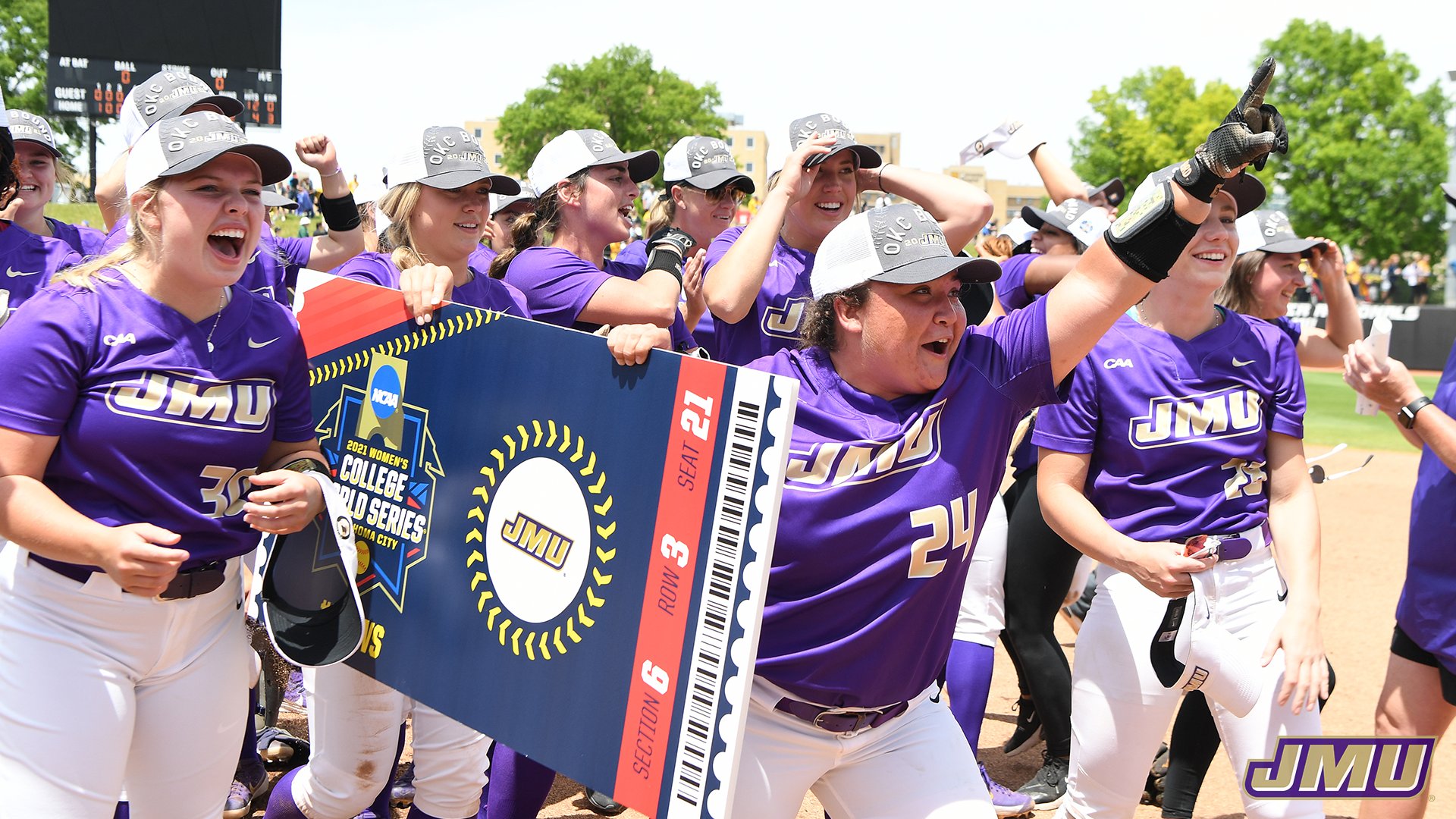 JMU Softball Makes History, Advances to WCWS