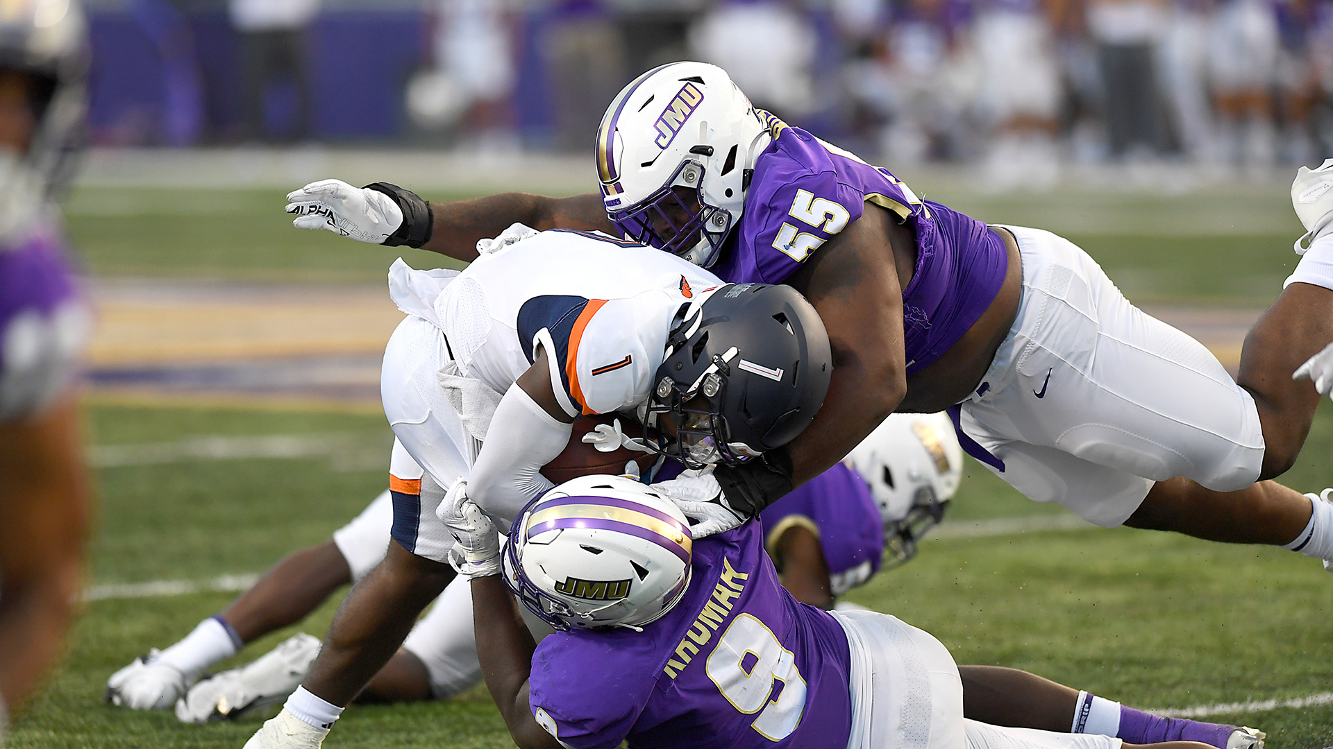 Depth a Strength for JMU Football’s 2024 Defensive Line