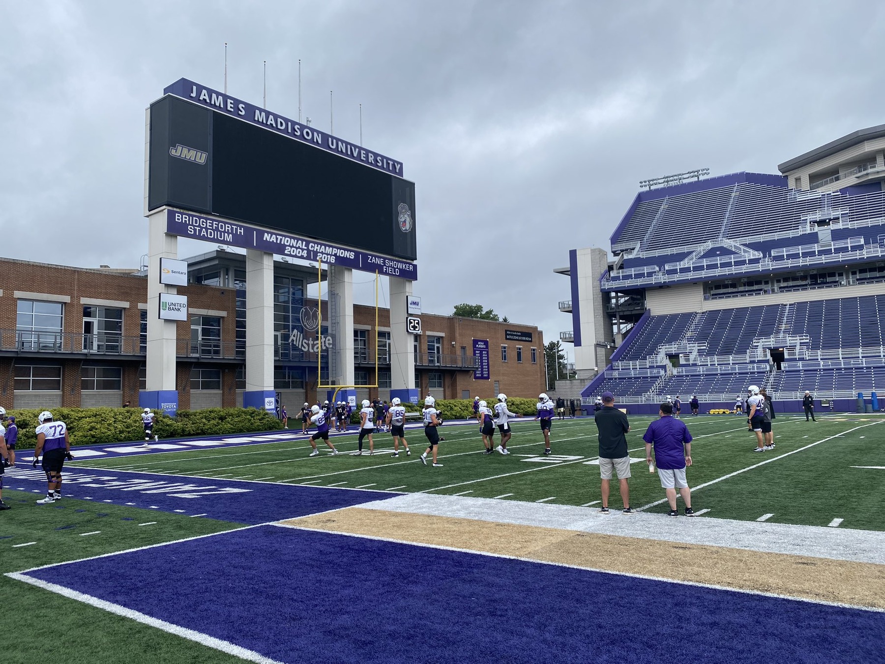 JMU Football Notebook: Day 7 of Fall Camp