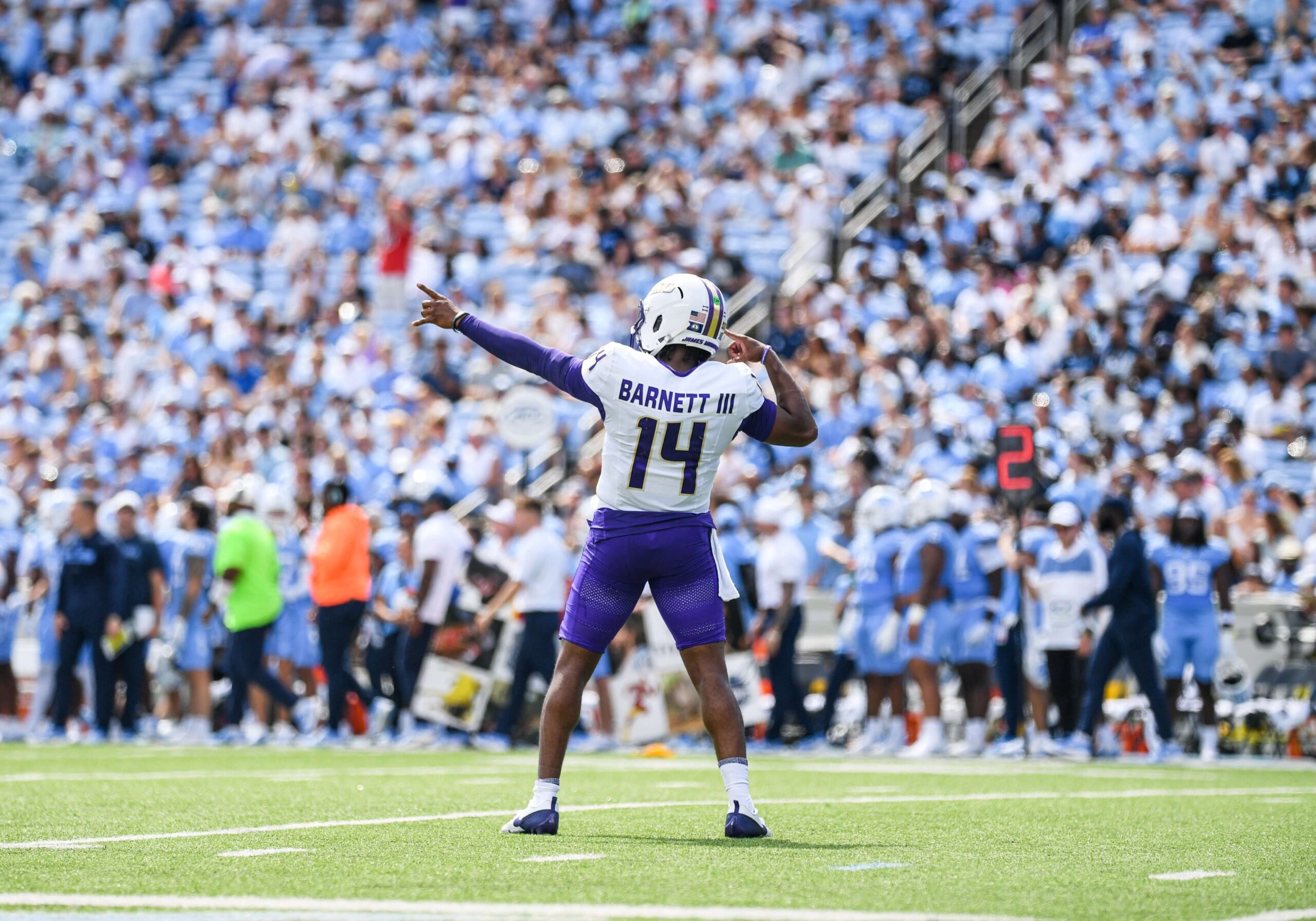 The Best Plays From JMU Football’s Blowout Win Over UNC