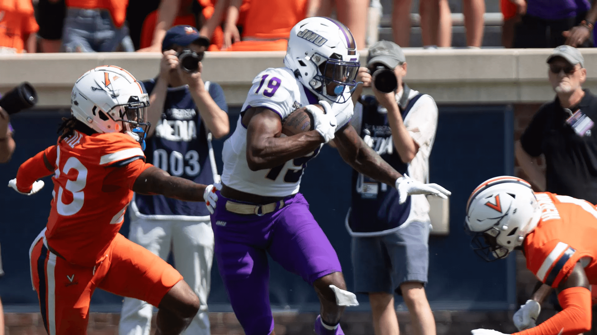 taji hudson catch against uva