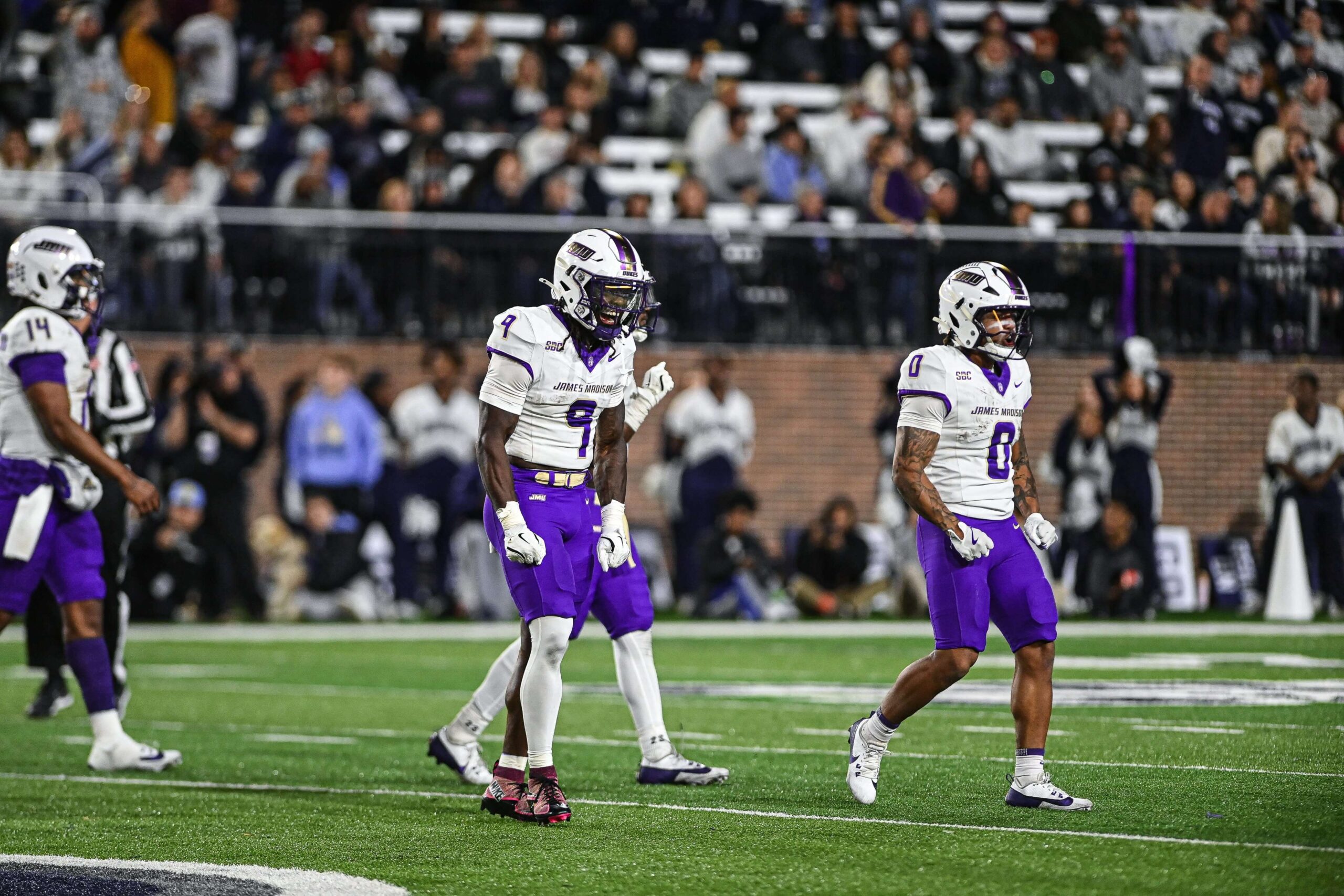 JMU wide receivers